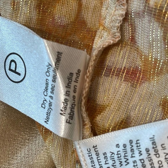 HEMANT AND NANDITA White & Cyber Kalon One Shoulder Mini Dress Size M - Picture 11 of 12